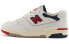 Кроссовки мужские New Balance NB 550 Айм Леон Дор бело-красные 43 - фото #1