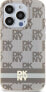 Фото #16 товара DKNY DKNY DKHMP14LHCPTSE iPhone 14 Pro 6.1" beżowy/beige hardcase IML Checkered Mono Pattern & Printed Stripes MagSafe