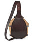 ფოტო #5 პროდუქტის Women's Genuine Leather Daisy Sling Bag