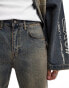 Фото #4 товара ASOS DESIGN baggy jeans in dark wash with tint