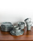 Фото #7 товара Stonewashed 16-Pc Dinnerware Set, Service for 4