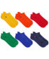 ფოტო #1 პროდუქტის Men's 6-Pk. Performance Colorful Low Cut Socks