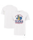 Фото #1 товара Men's White Texas Rangers 2023 World Series Champions Local Playoff Franklin T-shirt