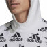 Толстовка с капюшоном мужская Adidas Essentials Brandlove Белый
