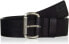 Фото #1 товара Мужской ремень черный кожаный для брюк широкий с пряжкой Diesel B-DIVISION Mens Belt