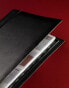 Фото #6 товара Sigel Torino - Leather - Black - 160 cards - 90 x 58 mm - 275 mm - 35 mm