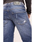 Фото #5 товара Men's Modern Distressed Denim Jeans