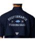 Фото #5 товара Men's Navy North Carolina Tar Heels Bonehead Button-Up Shirt