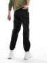 New Balance icon twill cargo trousers in black