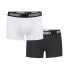 Boxershorts Brandit Boxer Weiß-Schwarz