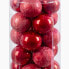 Фото #2 товара Ёлочные шарики Красный Пластик 6 x 6 x 6 cm (20 штук)