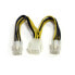 Фото #7 товара 6in PCI Express Power Splitter Cable - 0.1524 m - Male - Female - Black - White - Yellow - 34 g - 125 mm