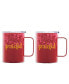Фото #1 товара Berry Grateful Insulated Coffee Mug, Set of 2