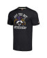 ფოტო #3 პროდუქტის Men's Ray Lewis Charcoal Baltimore Ravens Retired Player Caricature Tri-Blend T-shirt