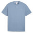 Фото #2 товара Puma Mmq Logo Crew Neck Short Sleeve T-Shirt Mens Blue Casual Tops 62400920