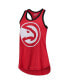 ფოტო #3 პროდუქტის Women's Red Atlanta Hawks Showdown Scoop-Neck Racerback Tank Top