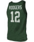 Men's Aaron Rodgers Green Green Bay Packers Name Number Tri-Blend Tank Top