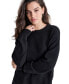 ფოტო #4 პროდუქტის Women's Easy Crewneck Sweater