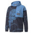 Puma Rbr Aop Pullover Hoodie Mens Blue Casual Athletic Outerwear 763194-07