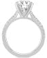 Certified Lab Grown Diamond Split Shank Engagement Ring (3-3/8 ct. t.w.) in 14k Gold