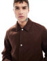 ASOS DESIGN boxy harrington wool look jacket in brown