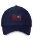 Фото #4 товара Men's Navy Montreal Canadiens Authentic Pro Training Camp Flex Hat