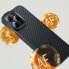 Pancerne etui iPhone 14 Pro Max MagSafe + szkło hartowane Synthetic Fiber czarne