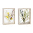 Фото #1 товара Декоративный цветок DKD Home Decor 16 x 6 x 21 cm Бежевый Зеленый Жёлтый Цветы (2 штук)