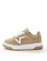 Vans upland chunky suede trainers in tan