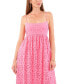 ფოტო #3 პროდუქტის Women's Eyelet Maxi Dress