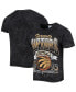 Men's '47 Black Toronto Raptors 75Th Anniversary City Edition Mineral Wash Vintage-Look Tubular T-shirt
