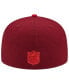 Фото #4 товара Men's Red Tampa Bay Buccaneers Tri-Tone 59FIFTY Fitted Hat