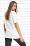 Фото #2 товара Sportswear Essential Beyaz Bol Kesim Kadın Tişört