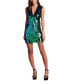 ფოტო #1 პროდუქტის Women's Birdie Sequin Fringe Mini Dress