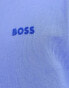 Фото #2 товара BOSS Orange tonal logo t-shirt in washed purple