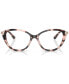 ფოტო #2 პროდუქტის Women's Cat Eye Eyeglasses, MK4098BU53-O