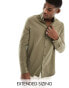 Фото #1 товара ASOS DESIGN brushed oxford shirt in mid khaki