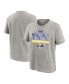 Фото #2 товара Preschool Girls and Boys Heather Gray Los Angeles Rams Super Bowl LVI Champions Locker Room Trophy Collection T-shirt