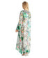 Women's Maxi Long Sleeves Kaftan Dress