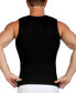 Фото #3 товара Men's Power Mesh Compression Sleeveless Crewneck Shirt