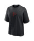 Women's Black Atlanta Falcons Boxy T-Shirt