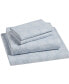 Фото #1 товара Home Snowflake 100% Cotton Flannel 4-Pc. Sheet Set, Queen