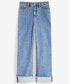 Фото #6 товара Women's Wide-Cuff Wide-Leg Jeans, Created for Macy's