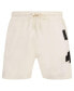 Фото #2 товара Men's Cream San Antonio Spurs Triple Tonal Woven Shorts