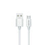 Фото #1 товара Savio USB cable 3 m USB 2.0, USB A - Micro USB White SAVIO CL-167 - Cable - Digital