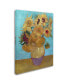 Van Gogh 'Sunflowers' Canvas Art - 24" x 18" x 2"