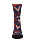 Фото #3 товара Youth Boys and Girls Socks Virginia Cavaliers Allover Logo and Paint Crew Socks