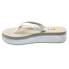 Volatile Untamed Platform Womens White Casual Sandals PV102-115