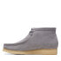 Фото #9 товара Clarks Wallabee Boot 26169731 Mens Gray Suede Lace Up Chukkas Boots