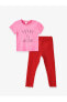Фото #1 товара Костюм для малышей LC WAIKIKI Комплект с футболкой и леггинсами для девочек